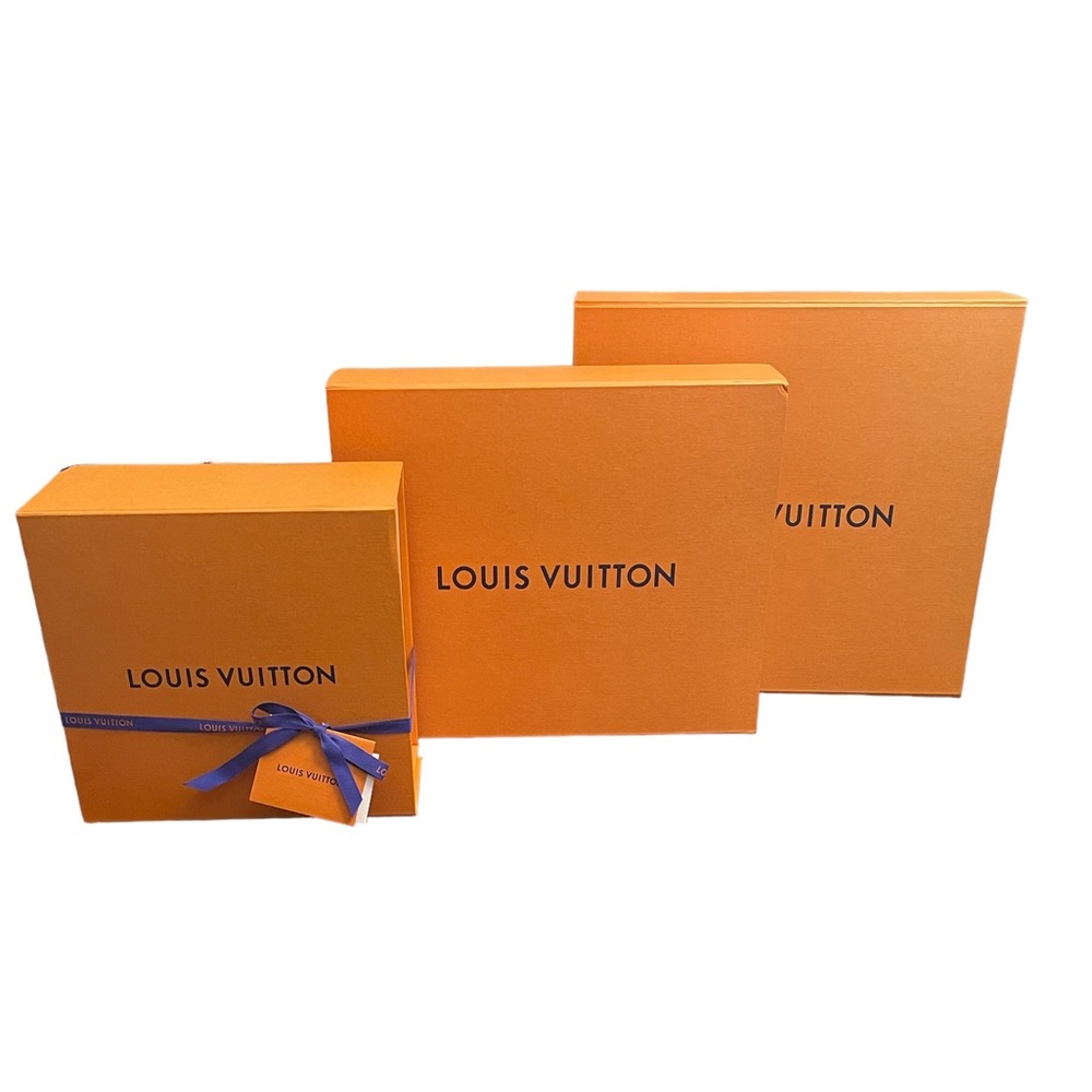 Louis Vuitton boxes-3 boxes with magnetic flap closure